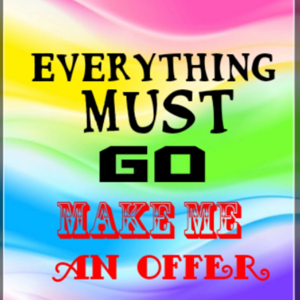 💥💥 Everything Must Go 💥💥